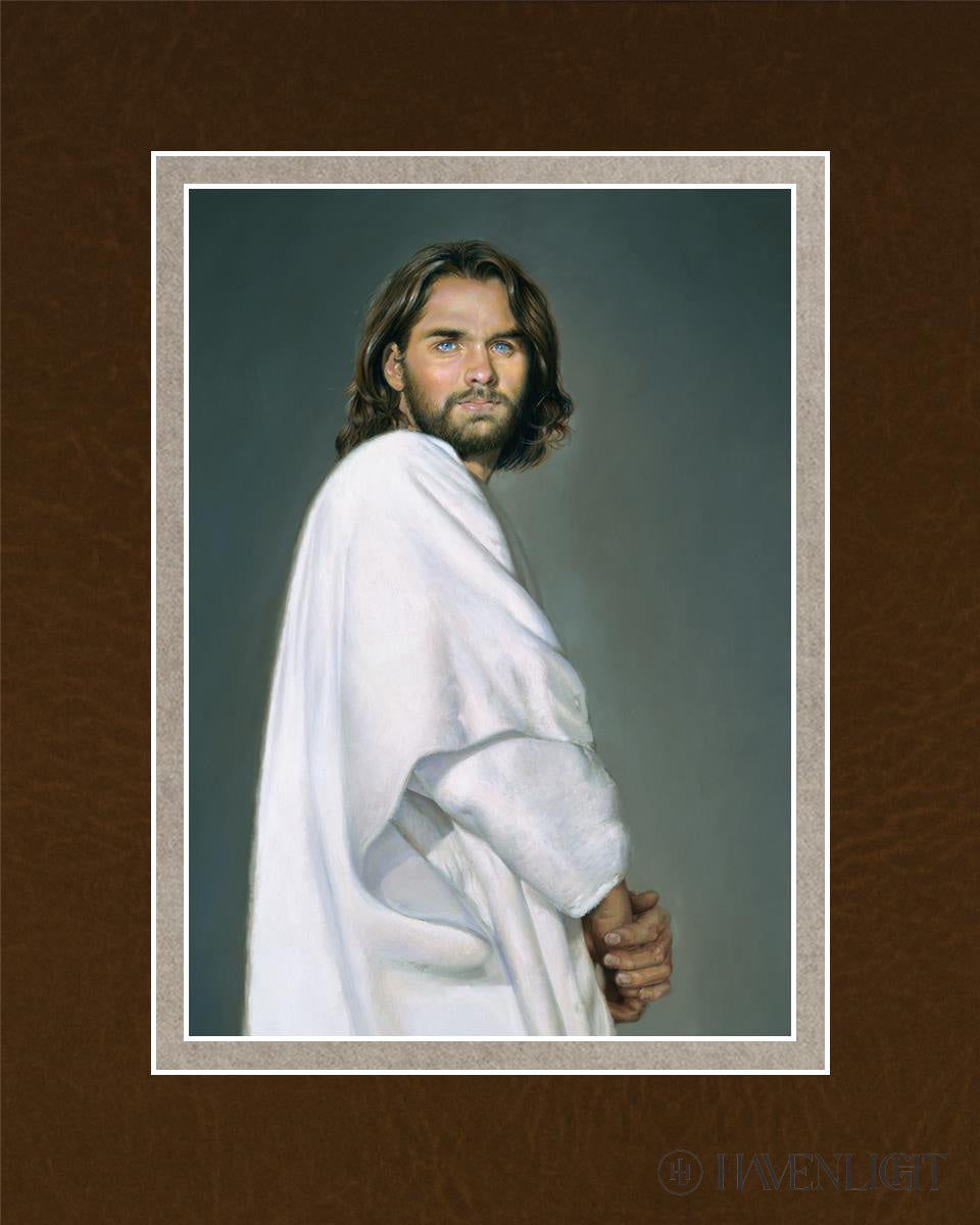 Jesus Open Edition Print / 5 X 7 Matted To 8 10 Art