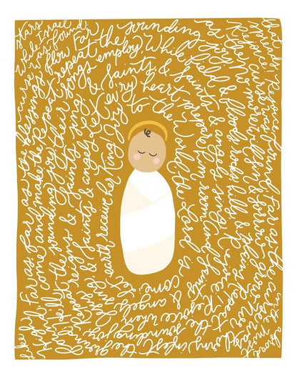 Joy To The World Open Edition Print / 11 X 14 Only Art