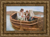 Little Fishers Of Men Open Edition Canvas / 18 X 12 Gold 23 3/4 17 Art
