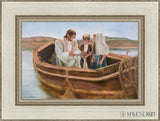 Little Fishers Of Men Open Edition Canvas / 18 X 12 Ivory 24 1/2 Art