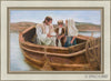 Little Fishers Of Men Open Edition Canvas / 30 X 20 Ivory 36 1/2 26 Art