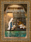 Living Water At Bethesda Open Edition Canvas / 24 X 36 Gold 31 3/4 43 Art