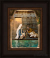 Living Water At Bethesda Open Edition Print / 8 X 10 Brown 12 3/4 14 Art