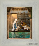 Living Water At Bethesda Open Edition Print / 8 X 10 Silver 12 1/4 14 Art