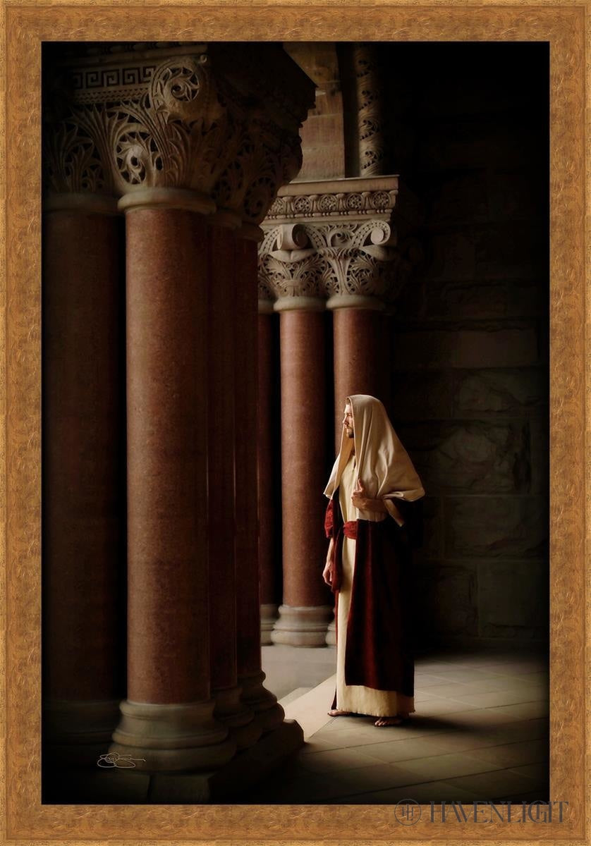 Lord Of Hosts Large Art Open Edition Canvas / 40 X 60 Classic Gold 46 1/4 66