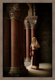 Lord Of Hosts Large Art Open Edition Canvas / 40 X 60 Light Brown Wood Grain 44 1/4 64