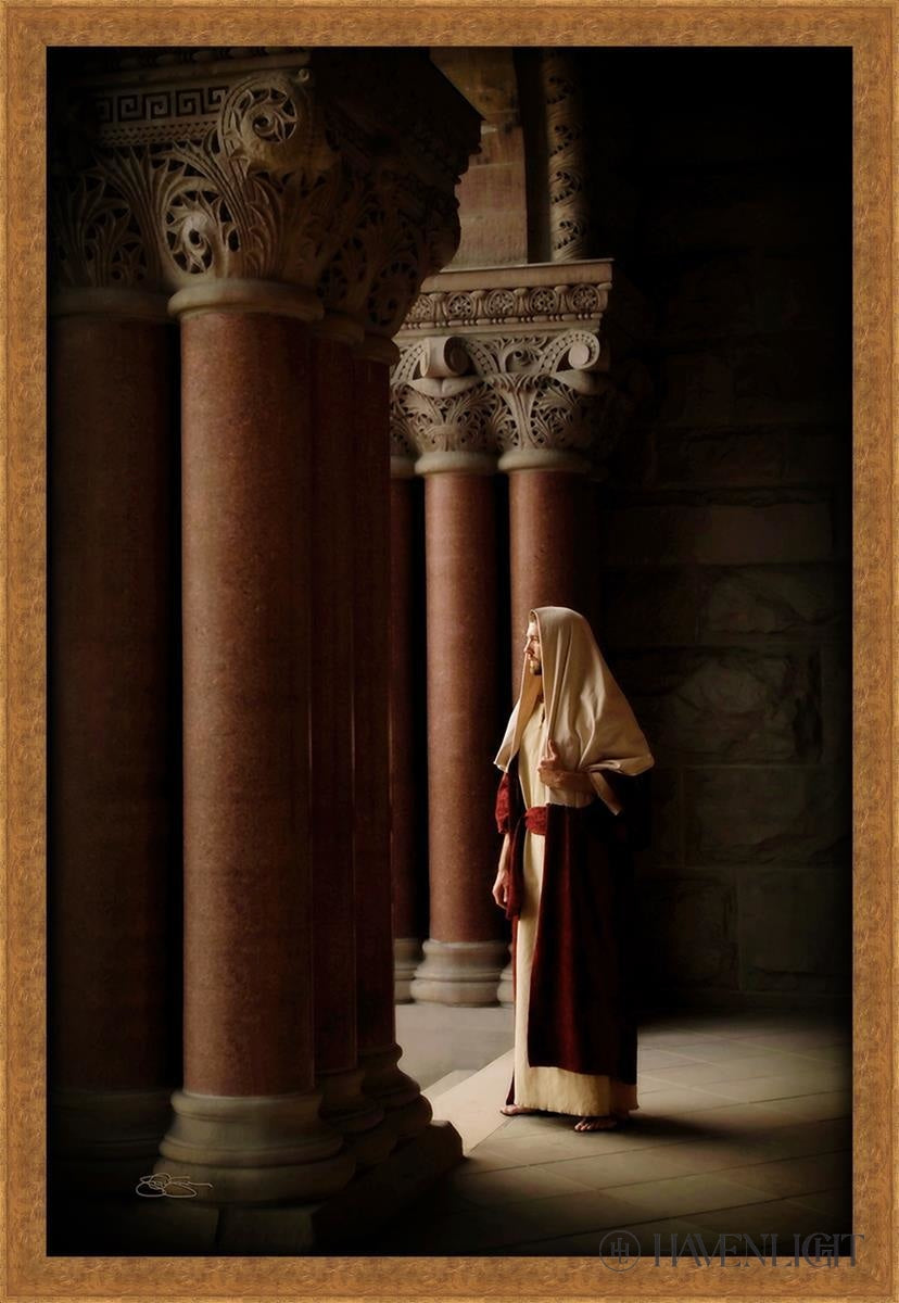 Lord Of Hosts Large Art Open Edition Canvas / 56 X 84 Classic Gold 62 1/4 90