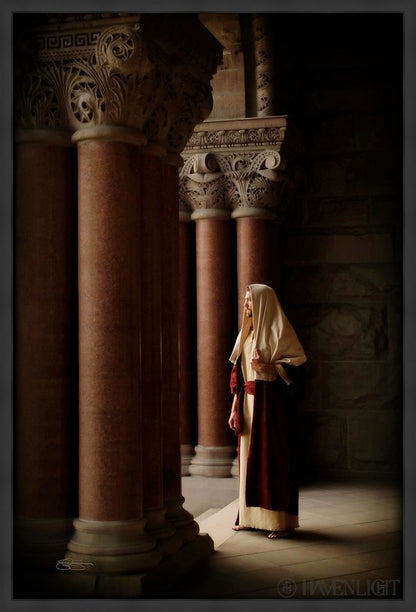 Lord Of Hosts Large Art Open Edition Canvas / 56 X 84 Contemporary Matte Black 59 1/2 87