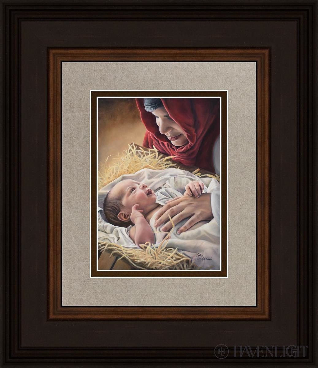 Love Open Edition Print / 5 X 7 Brown 12 3/4 14 Art