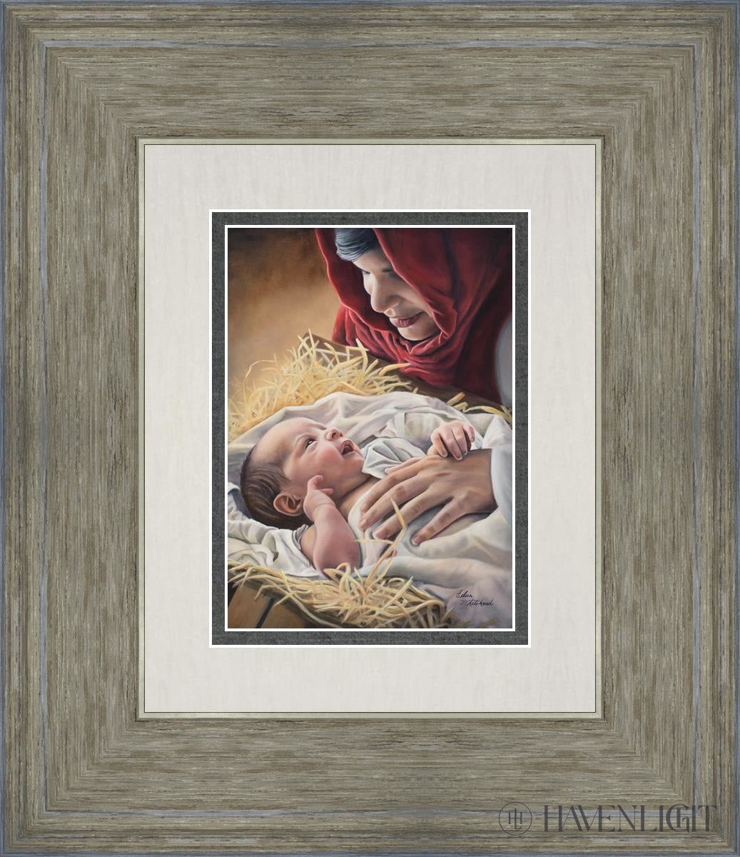 Love Open Edition Print / 5 X 7 Gray 12 3/4 14 Art