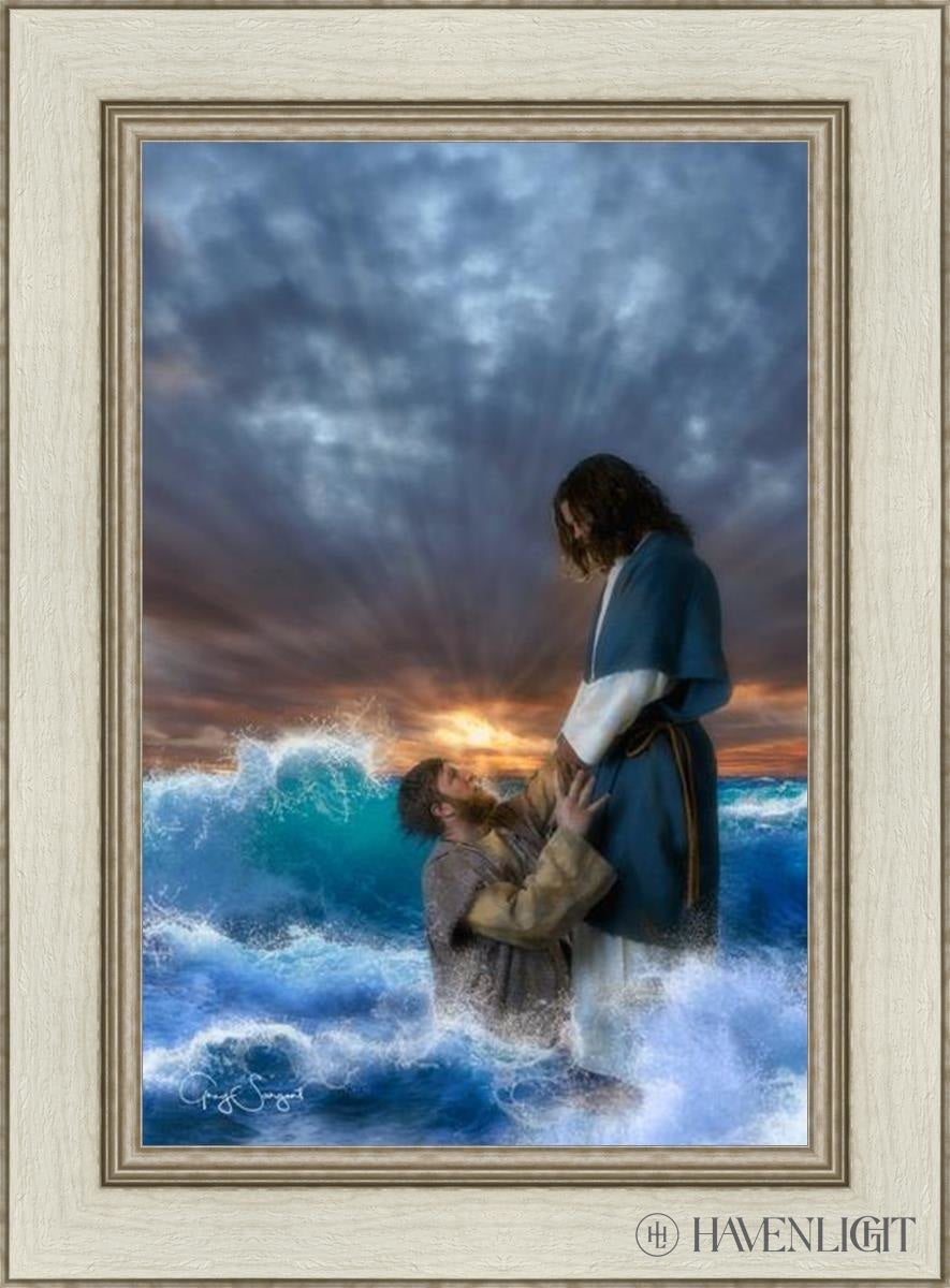 Man Of Faith Open Edition Canvas / 16 X 24 Ivory 22 1/2 30 Art