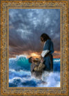 Man Of Faith Open Edition Canvas / 24 X 36 Gold 31 3/4 43 Art