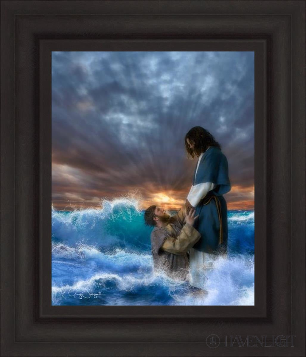 Man Of Faith Open Edition Print / 16 X 20 Brown 23 3/4 27 Art