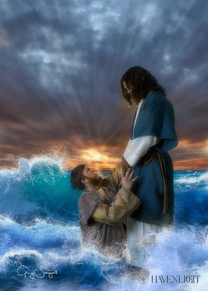 Man Of Faith Open Edition Print / 5 X 7 Only Art