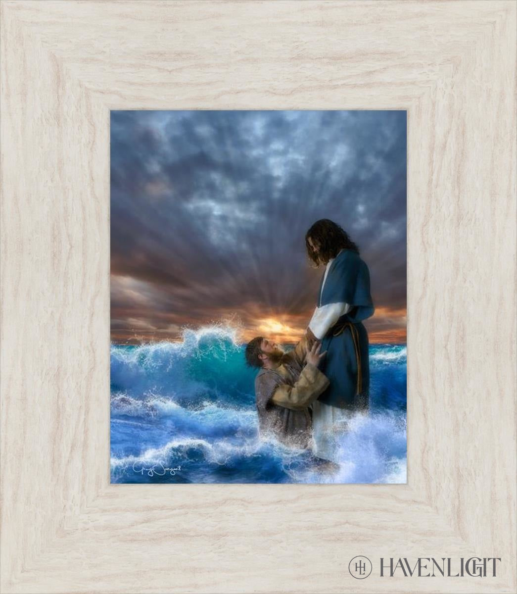 Man Of Faith Open Edition Print / 8 X 10 Ivory 13 1/2 15 Art
