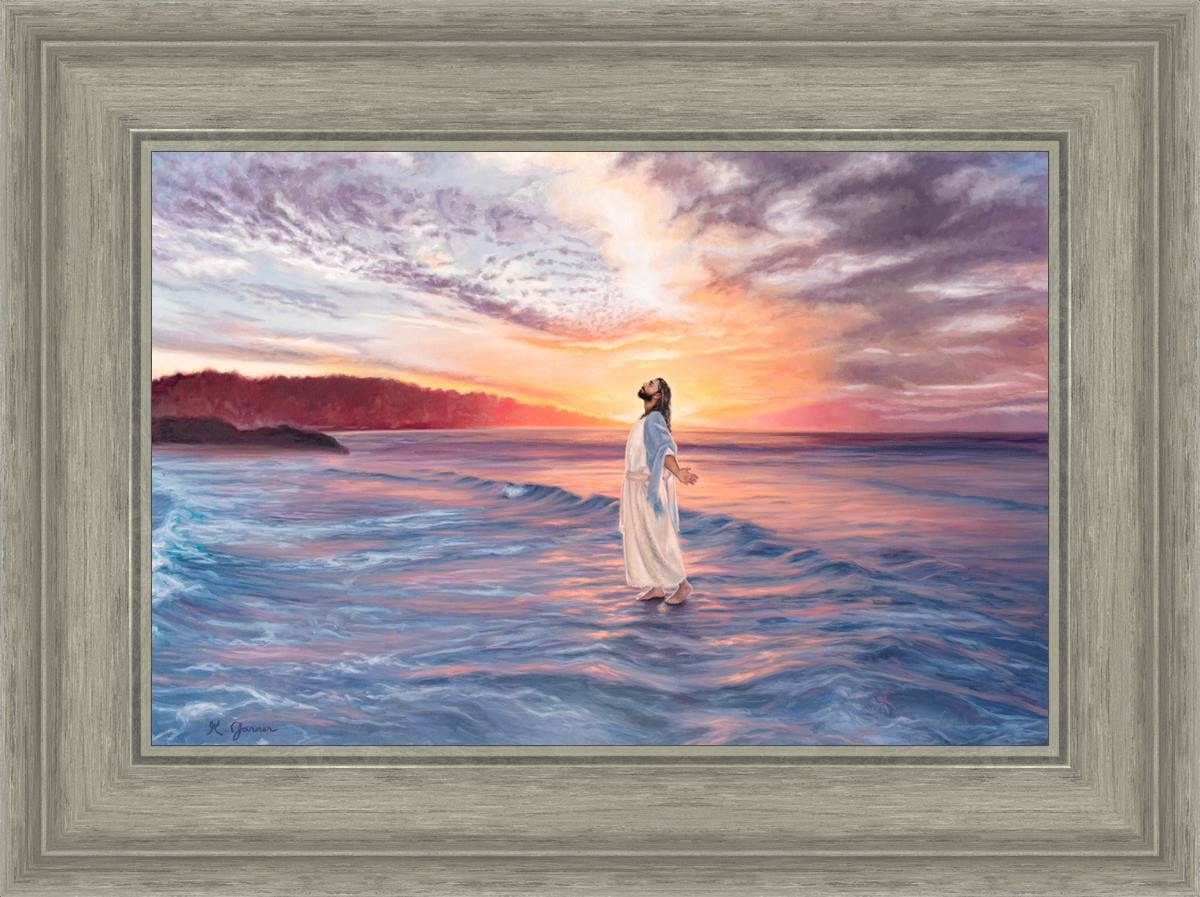 Master Of The Ocean Open Edition Canvas / 18 X 12 Gray 23 3/4 17 Art