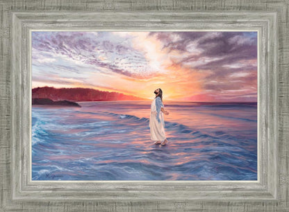 Master Of The Ocean Open Edition Canvas / 18 X 12 Silver 22 3/4 16 Art
