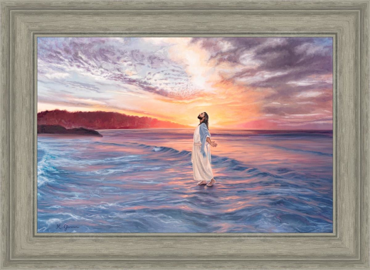 Master Of The Ocean Open Edition Canvas / 24 X 16 Gray 29 3/4 21 Art