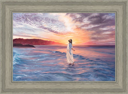 Master Of The Ocean Open Edition Canvas / 24 X 16 Gray 29 3/4 21 Art