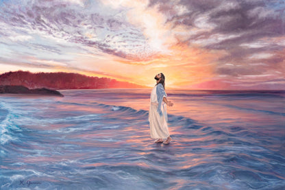 Master Of The Ocean Open Edition Canvas / 24 X 16 Rolled In Tube Art
