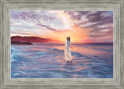 Master Of The Ocean Open Edition Canvas / 24 X 16 Silver 28 3/4 20 Art