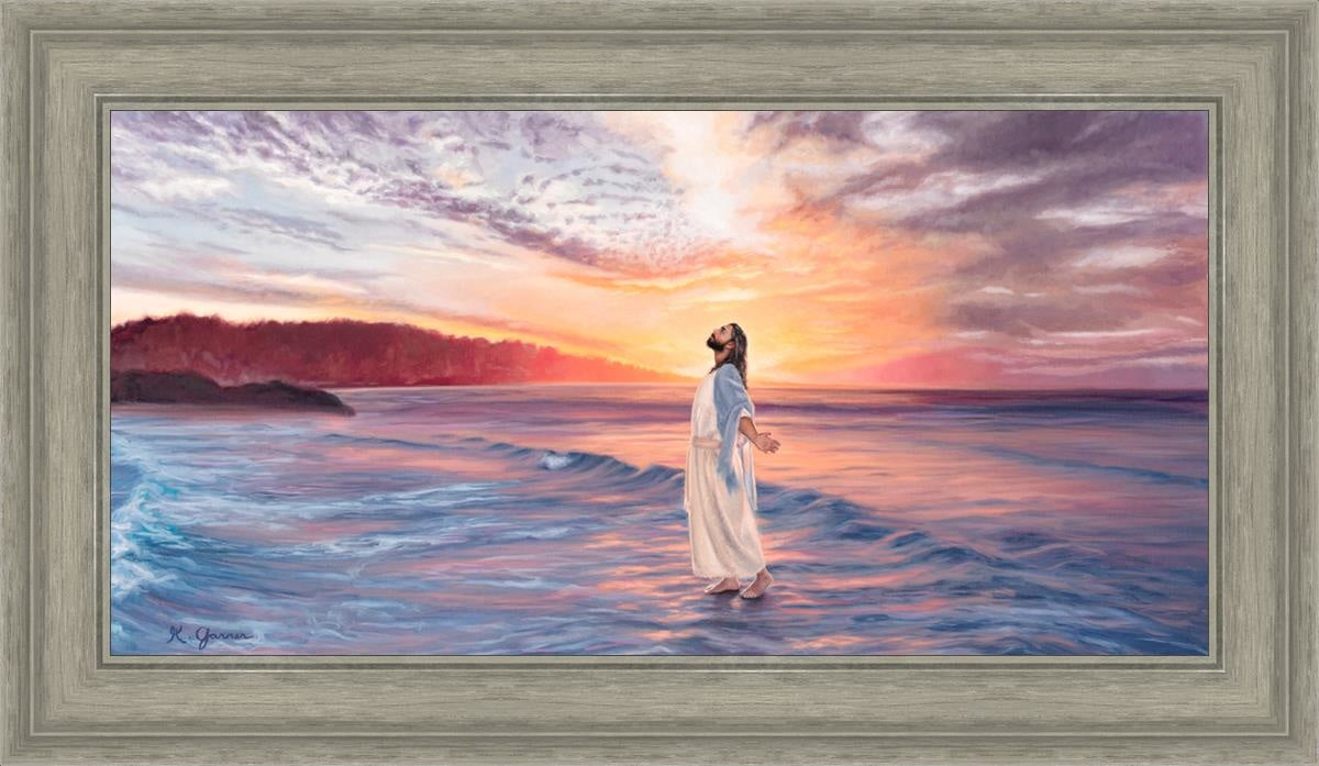 Master Of The Ocean Open Edition Canvas / 30 X 15 Gray 35 3/4 20 Art