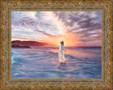 Master Of The Ocean Open Edition Canvas / 32 X 24 Gold 39 3/4 31 Art