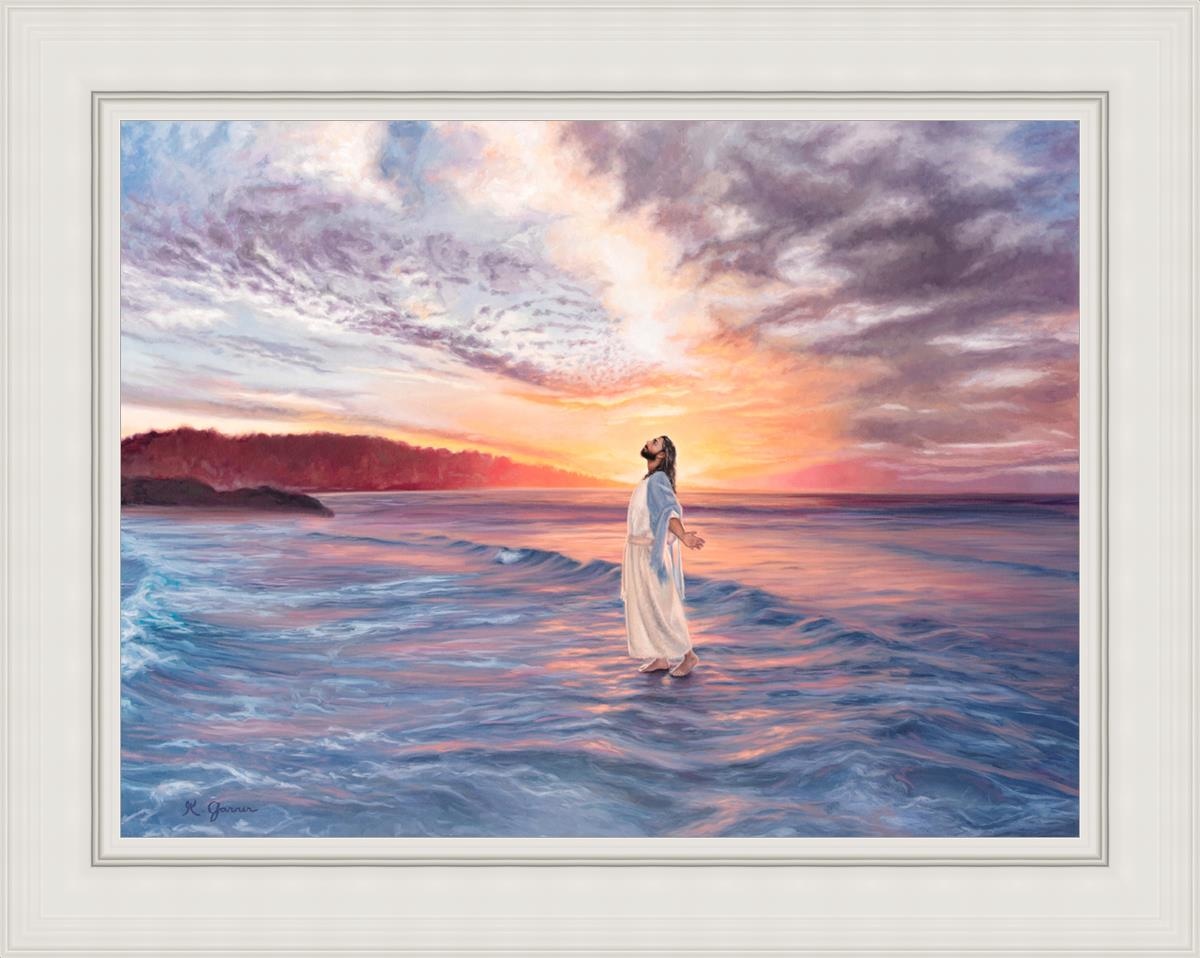 Master Of The Ocean Open Edition Canvas / 32 X 24 White 39 3/4 31 Art