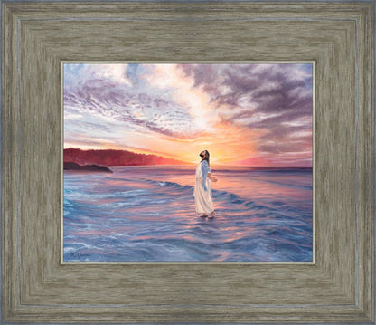 Master Of The Ocean Open Edition Print / 10 X 8 Gray 14 3/4 12 Art