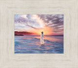 Master Of The Ocean Open Edition Print / 10 X 8 Ivory 15 1/2 13 Art