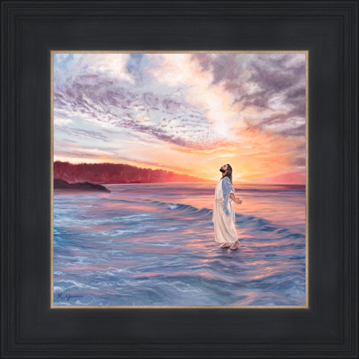 Master Of The Ocean Open Edition Print / 12 X Black 16 3/4 Art