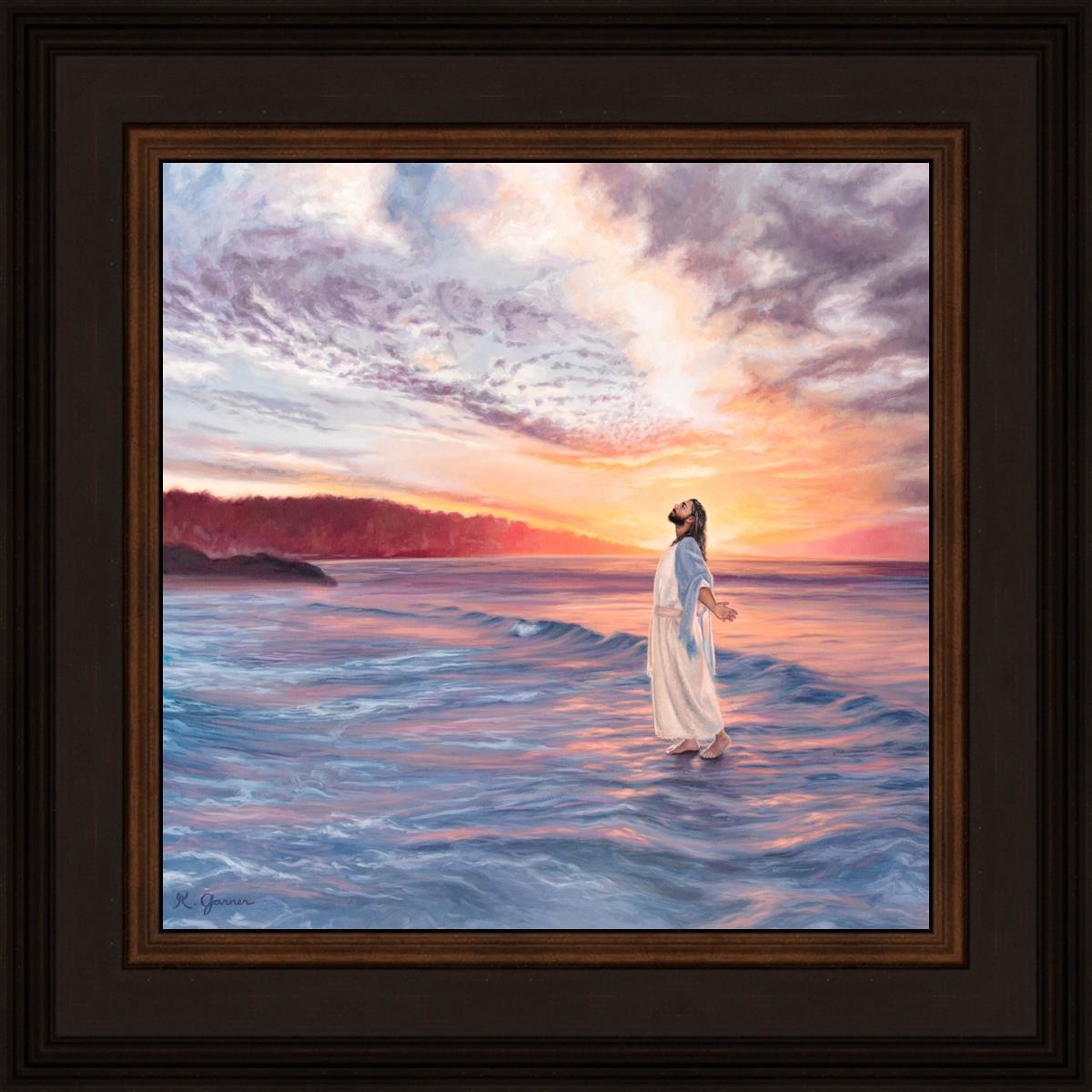 Master Of The Ocean Open Edition Print / 12 X Brown 16 3/4 Art