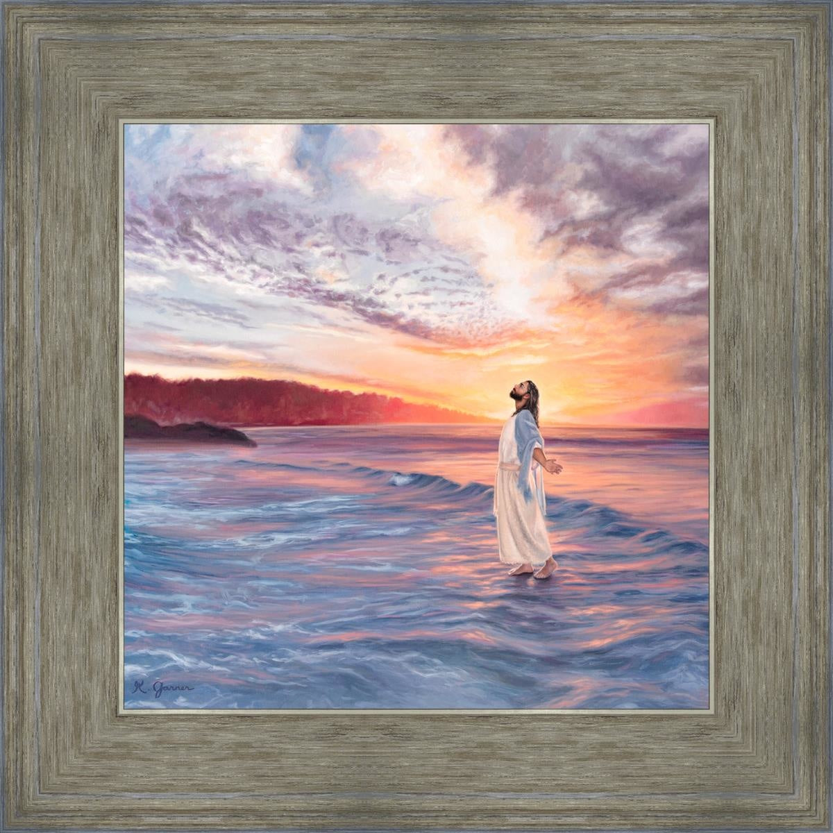Master Of The Ocean Open Edition Print / 12 X Gray 16 3/4 Art