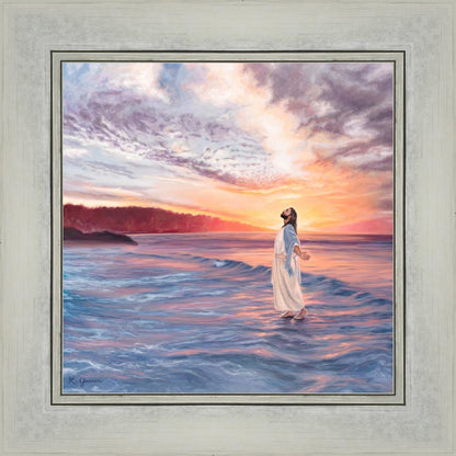 Master Of The Ocean Open Edition Print / 12 X Silver 16 1/4 Art