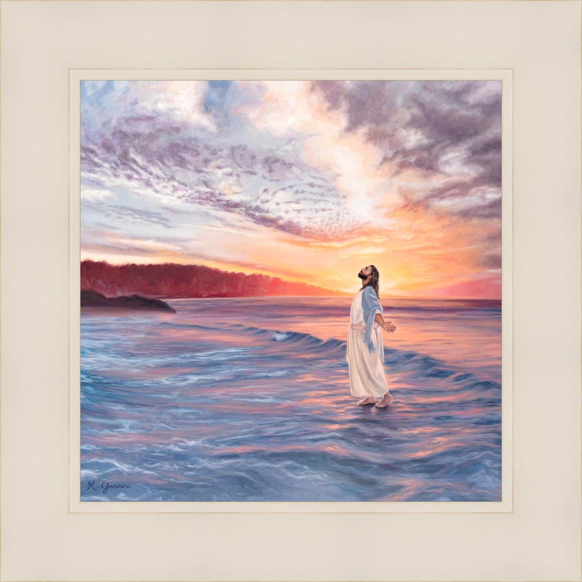 Master Of The Ocean Open Edition Print / 12 X White 16 1/4 Art