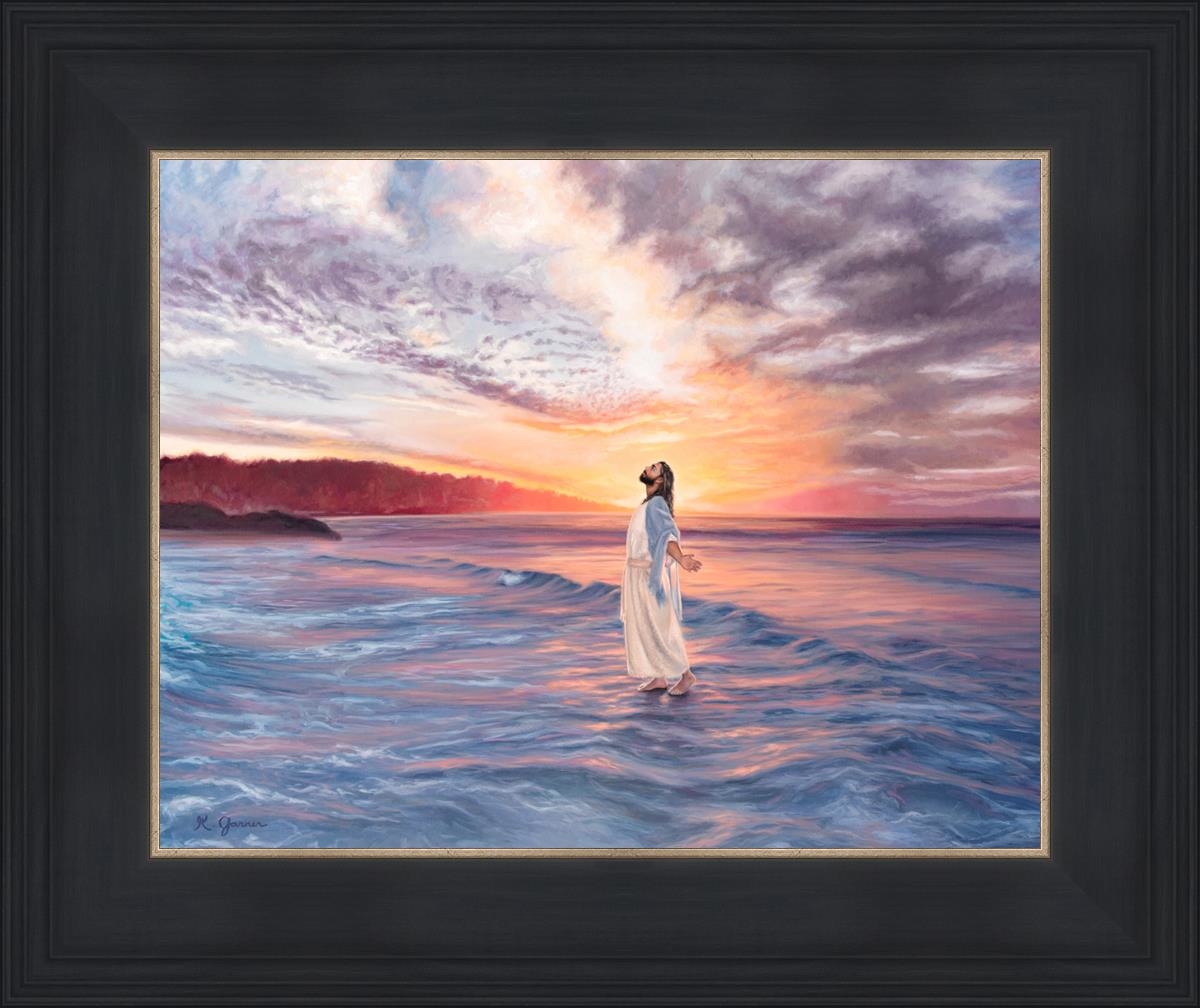 Master Of The Ocean Open Edition Print / 14 X 11 Black 18 3/4 15 Art