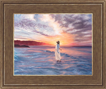Master Of The Ocean Open Edition Print / 14 X 11 Gold 18 3/4 15 Art
