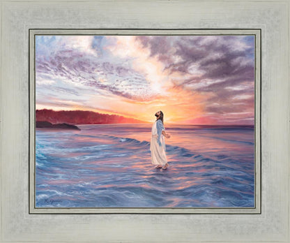 Master Of The Ocean Open Edition Print / 14 X 11 Silver 18 1/4 15 Art