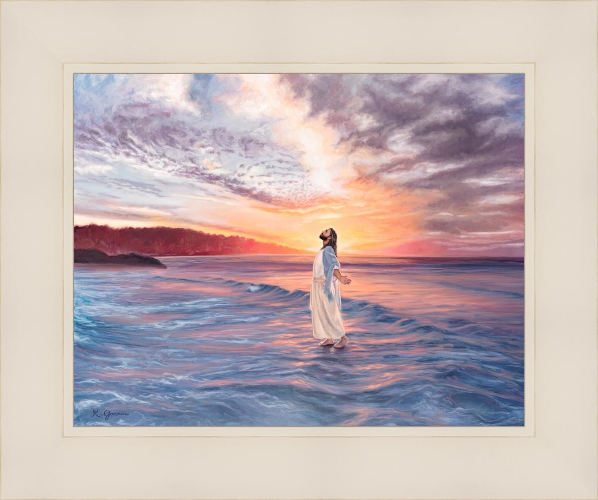 Master Of The Ocean Open Edition Print / 14 X 11 White 18 1/4 15 Art