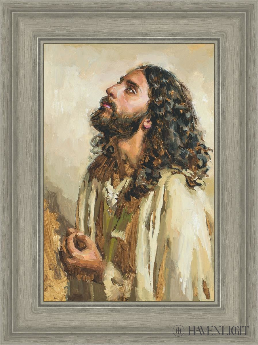 May My Soul Commune With Thee Open Edition Canvas / 12 X 18 Gray 17 3/4 23 Art