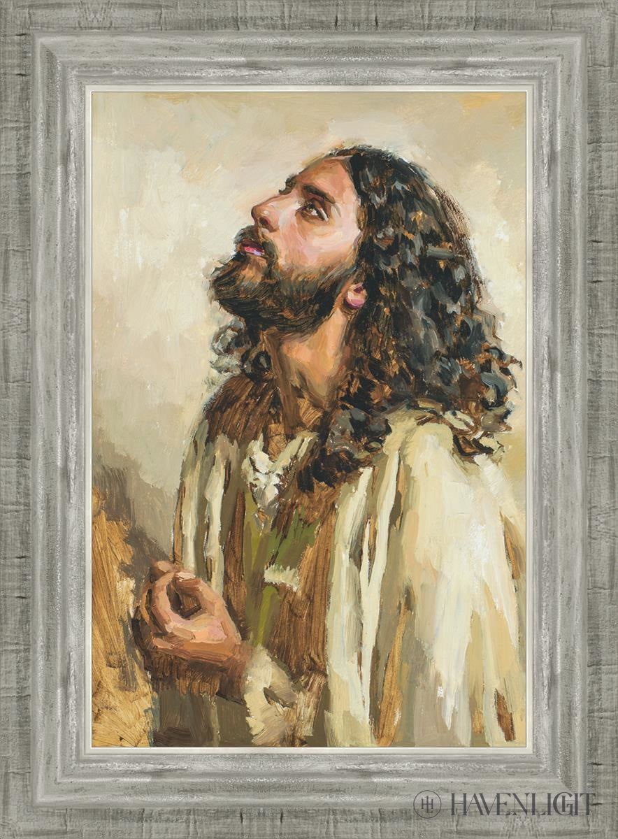 May My Soul Commune With Thee Open Edition Canvas / 12 X 18 Silver 16 3/4 22 Art
