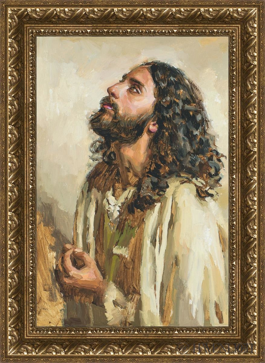 May My Soul Commune With Thee Open Edition Canvas / 16 X 24 Gold 21 3/4 29 Art