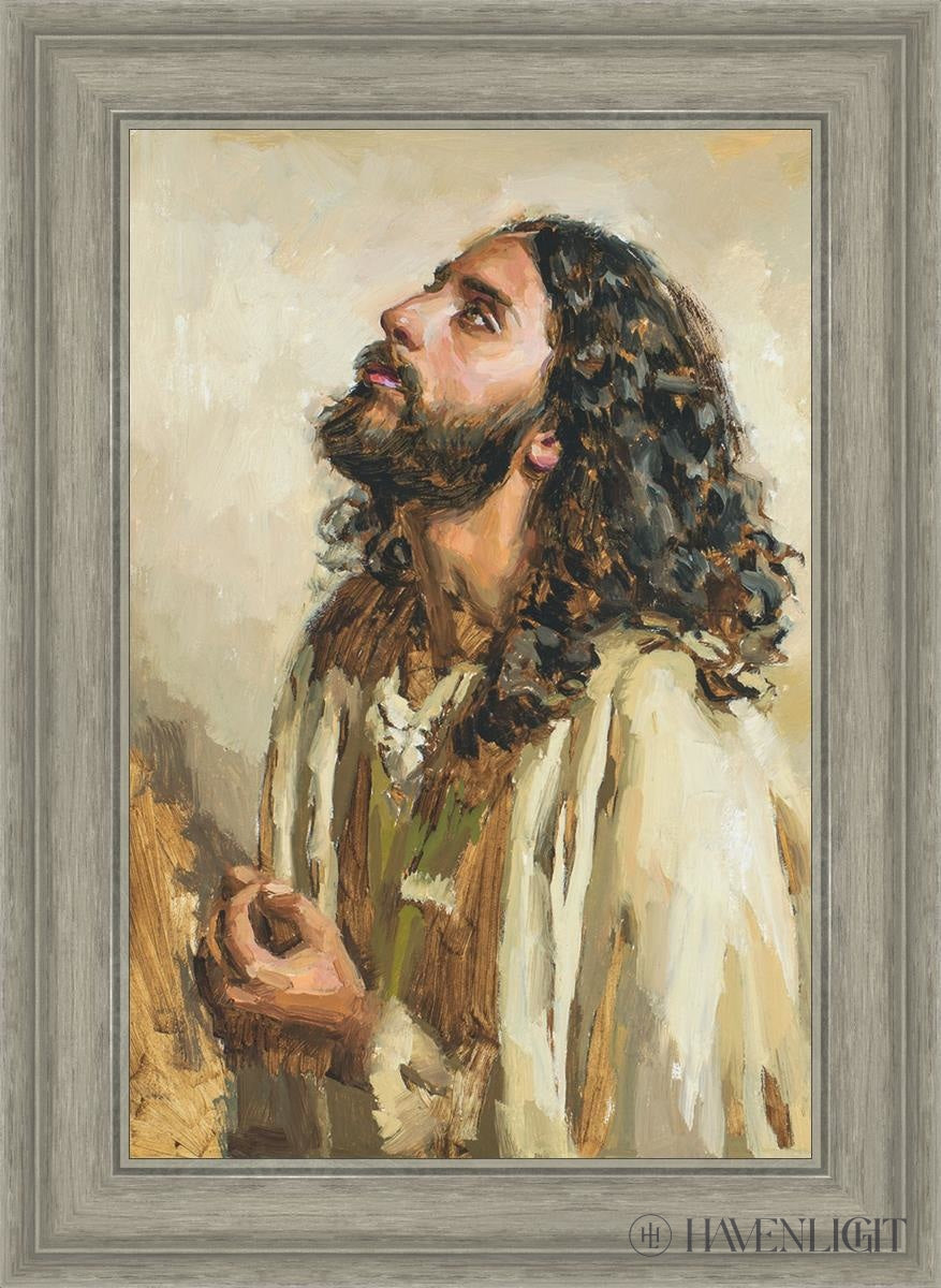 May My Soul Commune With Thee Open Edition Canvas / 16 X 24 Gray 21 3/4 29 Art