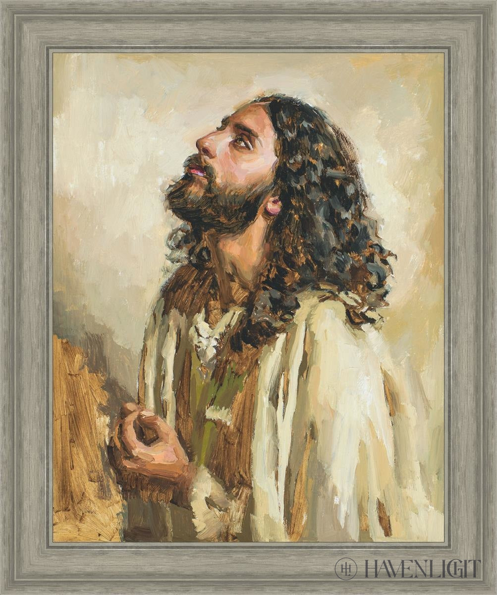 May My Soul Commune With Thee Open Edition Canvas / 22 1/4 X 27 3/4 Gray 28 33 1/2 Art