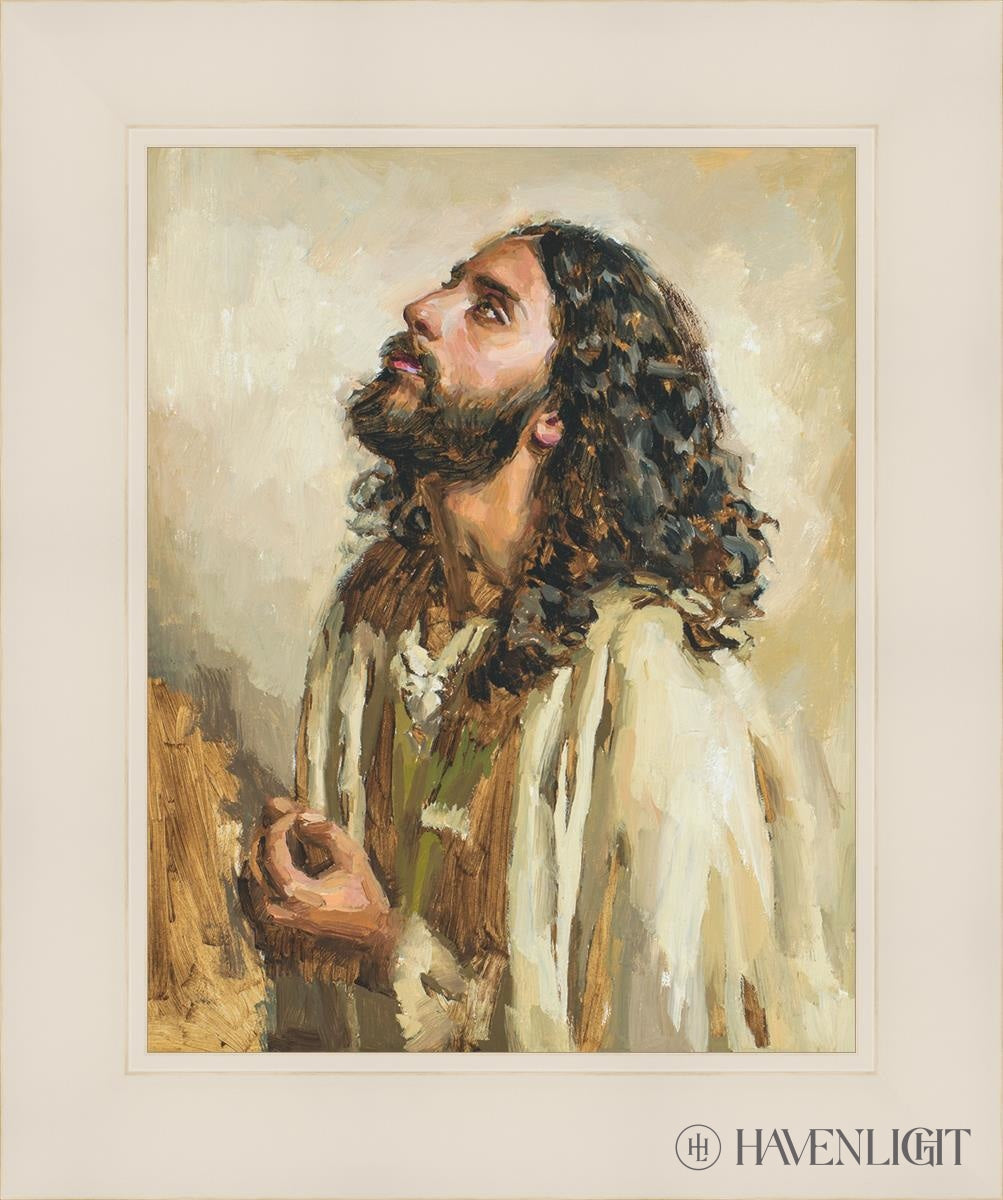 May My Soul Commune With Thee Open Edition Print / 11 X 14 White 15 1/4 18 Art