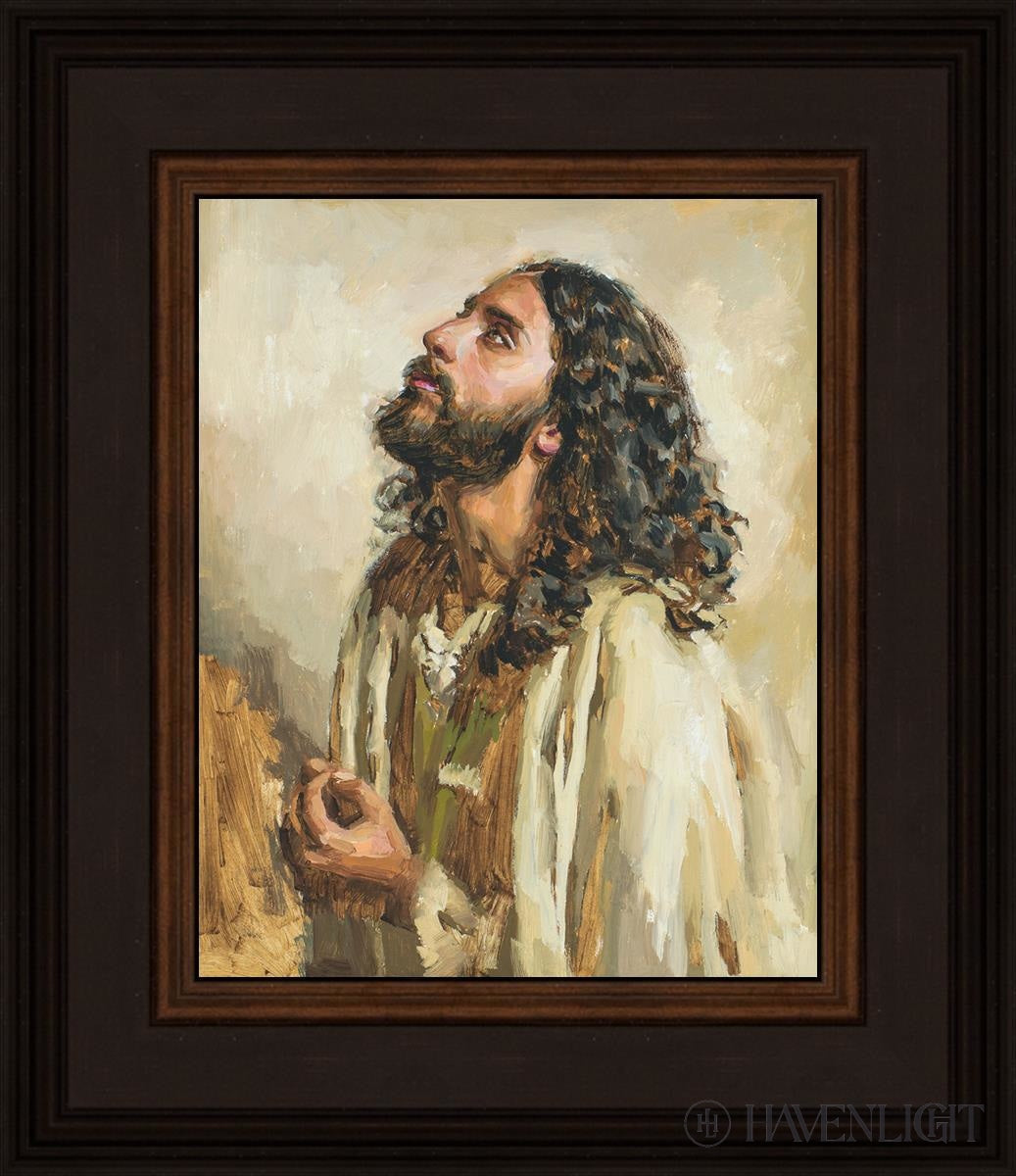 May My Soul Commune With Thee Open Edition Print / 8 X 10 Brown 12 3/4 14 Art