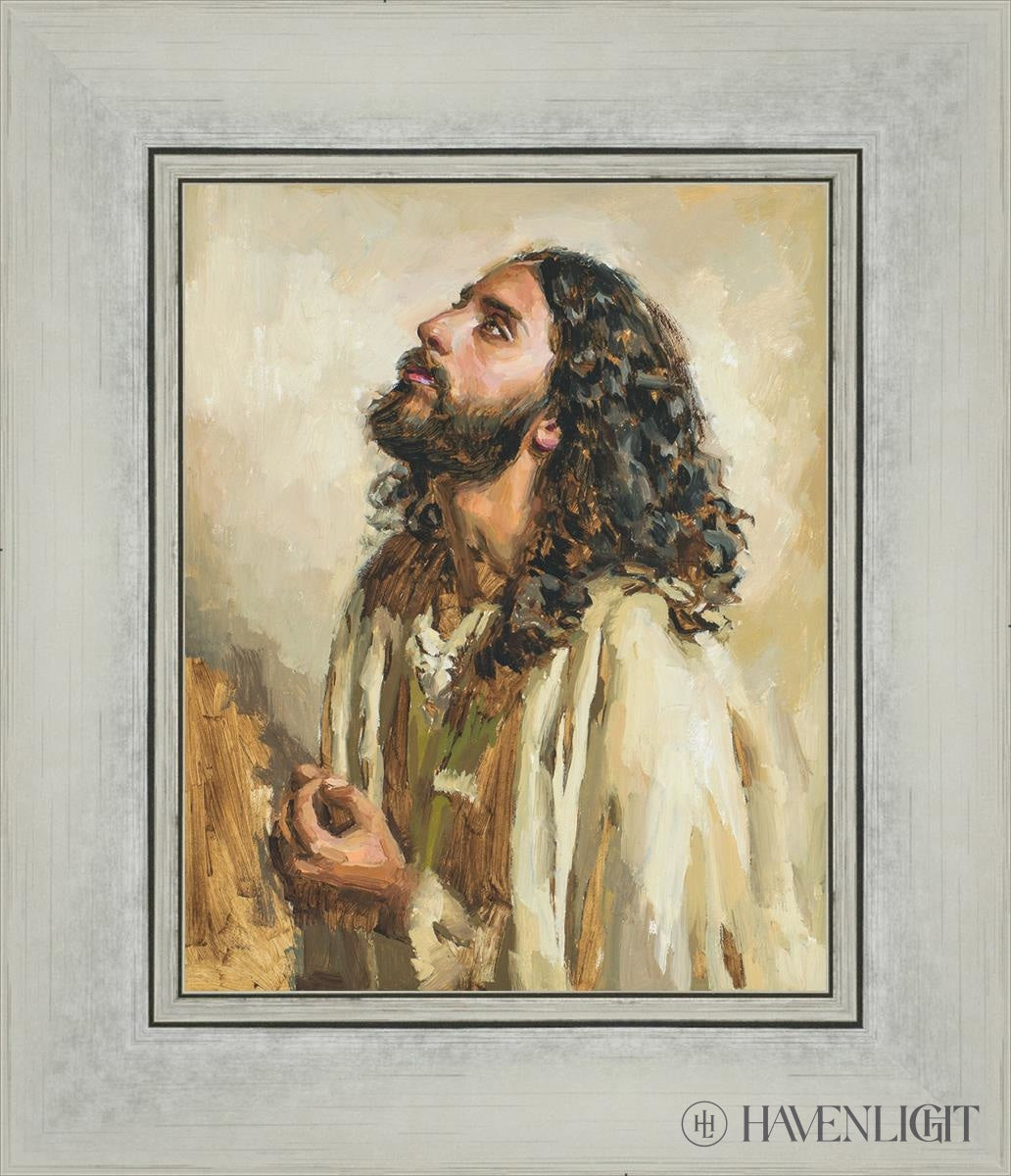 May My Soul Commune With Thee Open Edition Print / 8 X 10 Silver 12 1/4 14 Art