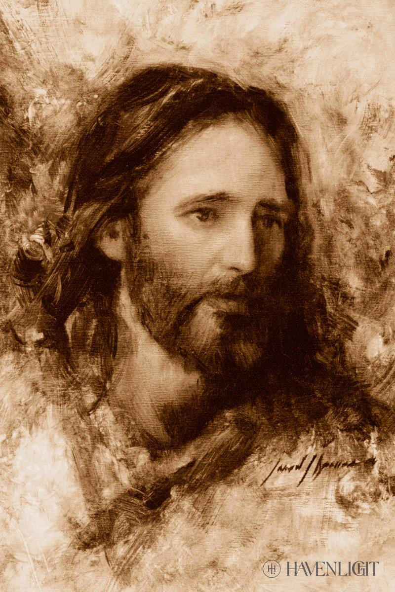 Merciful Savior Open Edition Canvas / 16 X 24 Rolled In Tube Art