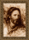 Merciful Savior Open Edition Canvas / 20 X 30 Gold 25 3/4 35 Art