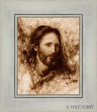 Merciful Savior Open Edition Print / 8 X 10 Silver 12 1/4 14 Art